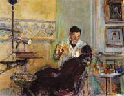 Edouard Vuillard Dr.Georges Viau in His Office Treating Annette Roussel USA oil painting reproduction